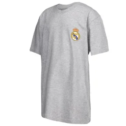 Kinder OSDM T-Shirts|Kinder-T-Shirt ECO Essentials Real Madrid Schild Farbe Grau