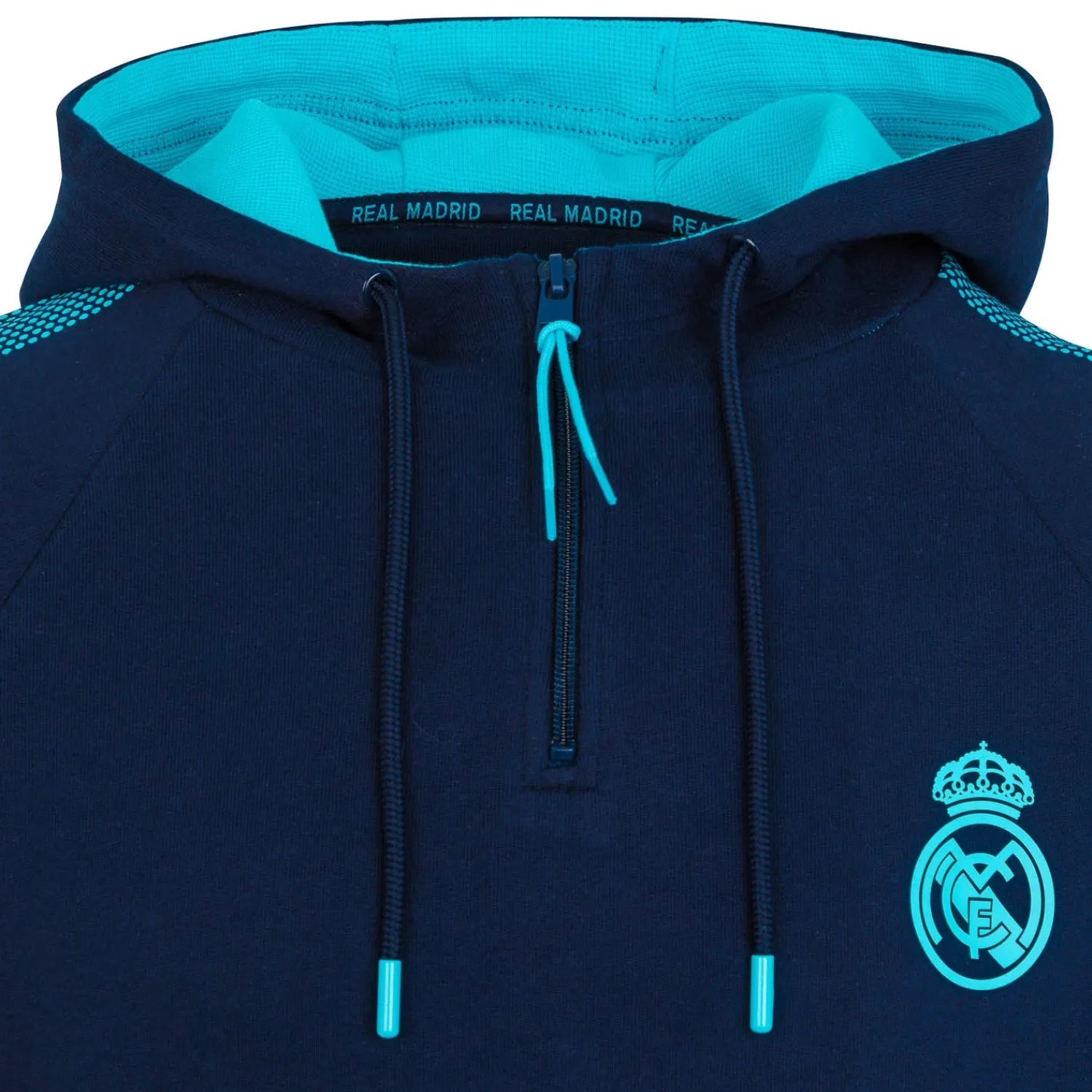 Herren Foundry Sweatshirts|Madrid Sky Herren Sweatshirt Blau Zip