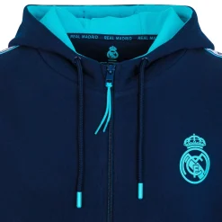 Herren Foundry Sweatshirts|Madrid Sky Herren Sweatshirt Reißverschluss Band Ärmel