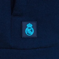 Herren Foundry Sweatshirts|Madrid Sky Herren Sweatshirt mit teilweisem Reißverschluss Blau