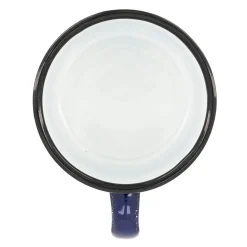 JLK Merchandising, S.L. Zum Trinken|Metalltasse Text 350ml Blau