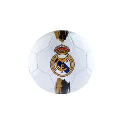 Project Rogers & JLK, S.L. Fußbälle|Mini Ball mit farbigem Wappen Weiß Gold