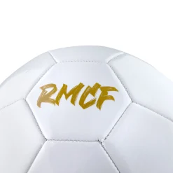 Project Rogers & JLK, S.L. Fußbälle|Mini Ball mit farbigem Wappen Weiß Gold