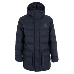 Herren MBA Solutions Jacken|Oberbekleidung Herren Steppmantel Langer Parka Steppmantel Herren Blau