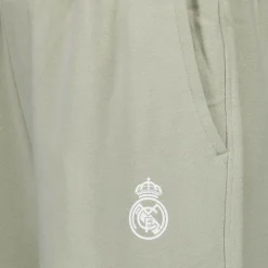 Damen OSDM Pyjamas|Pyjama-Set für Damen Real Madrid Weiße Träume T-Shirt & lange weite Hose Grün