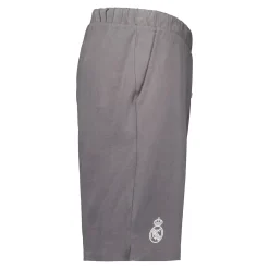 Herren OSDM Pyjamas|Pyjama-Set für Herren Real Madrid Weiße Träume Henley Shorts Grau