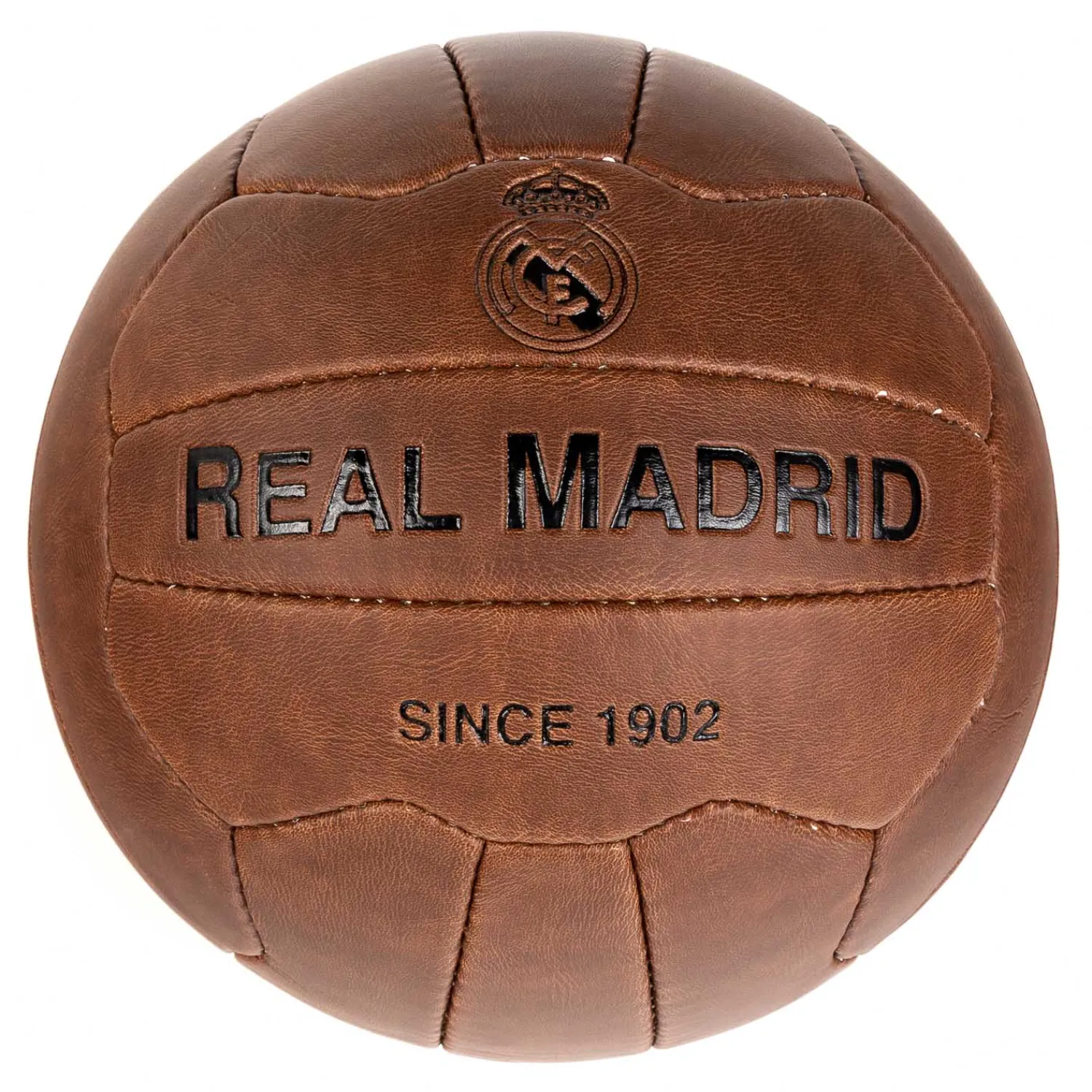 Project & Rogers Fußbälle|Real Madrid 1902 Historischer Fußball - Braun