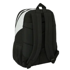 SAFTA S.A. Taschen & Reisegepäck|Zurück Zur Schule|Real Madrid Anpassbarer Rucksack Weiß/Schwarz