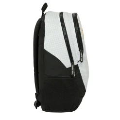 SAFTA S.A. Taschen & Reisegepäck|Zurück Zur Schule|Real Madrid Anpassbarer Rucksack Weiß/Schwarz