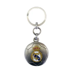 Project & Rogers Schlüsselanhänger|Real Madrid Ball und Wappen Schlüsselanhänger