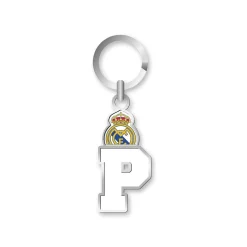 Project & Rogers Schlüsselanhänger|Real Madrid Buchstaben Schlüsselanhänger- P