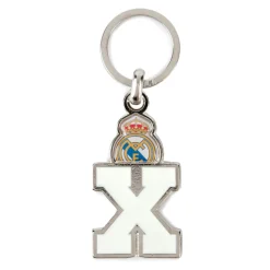 Project & Rogers Schlüsselanhänger|Real Madrid Buchstaben Schlüsselanhänger - X