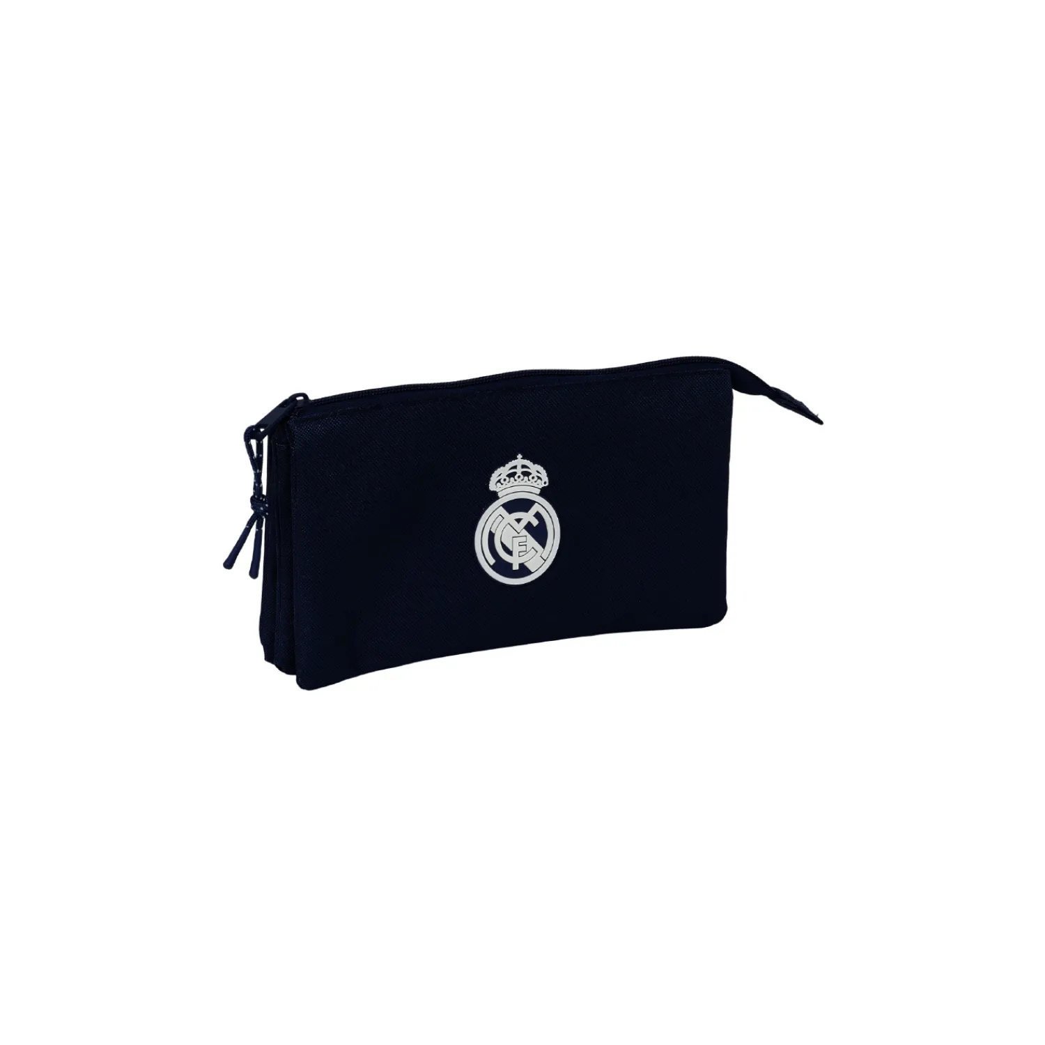 SAFTA S.A. Zurück Zur Schule|Schreibwaren|Real Madrid Federmäppchen mit drei Fächern Marineblau/Weiß