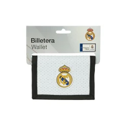 SAFTA S.A. Taschen & Reisegepäck|Zurück Zur Schule|Real Madrid Geldbeutel Weiß/Schwarz