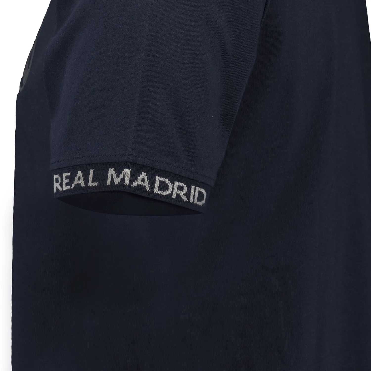 Herren Foundry Polos|Real Madrid Herren Tape Poloshirt Marineblau