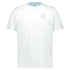 Herren Foundry T-Shirts|Real Madrid Herren T-Shirt mit Streifen in hellem Farbton
