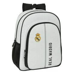 SAFTA S.A. Taschen & Reisegepäck|Zurück Zur Schule|Real Madrid Kinder Rucksack Weiß/Schwarz