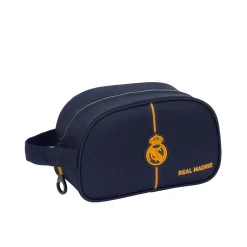SAFTA S.A. Taschen & Reisegepäck|Tasche|Real Madrid Kulturbeutel mit Tragegriff, anpassbar Marineblau