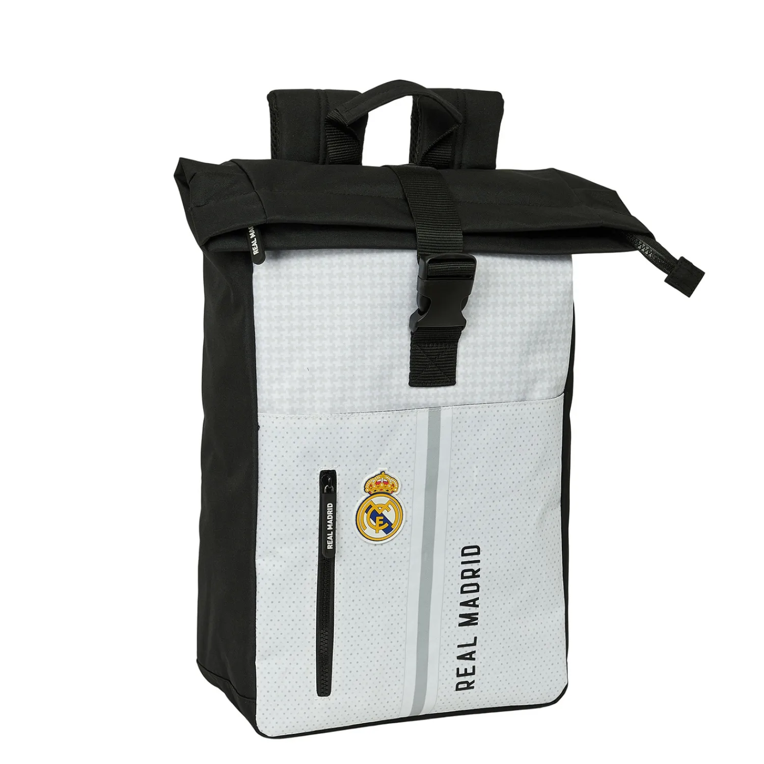 SAFTA S.A. Taschen & Reisegepäck|Zurück Zur Schule|Real Madrid Laptop-Rucksack 15,6'' Weiß/Schwarz