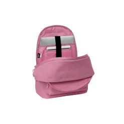 SAFTA S.A. Zurück Zur Schule|Taschen & Reisegepäck|Real Madrid Laptop-Rucksack mit zwei Fächern 15,6'' Rosa/Weiß