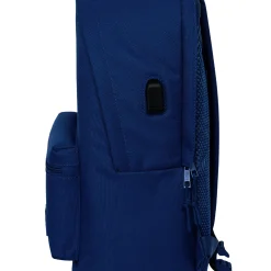 SAFTA S.A. Taschen & Reisegepäck|Zurück Zur Schule|Real Madrid Laptop-Rucksack mit zwei Fächern 15,6'' Blau/Grün