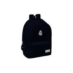 SAFTA S.A. Taschen & Reisegepäck|Zurück Zur Schule|Real Madrid Laptop-Rucksack mit zwei Fächern 15,6'' Arino Blau/Weiß