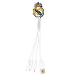 Friendly License S.L. Elektronische Geräte|Real Madrid Multicable 3 in 1 Wappen