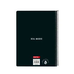 SAFTA S.A. Zurück Zur Schule|Schreibwaren|Real Madrid Notizbuch Schwarz/Weiß
