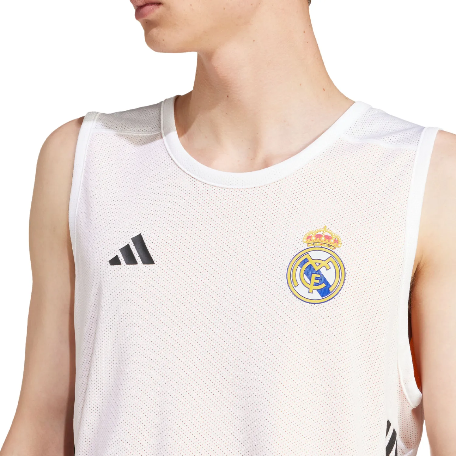 Herren Adidas España, S.A.U T-Shirts|T-Shirts|Real Madrid Reversible Tanktop