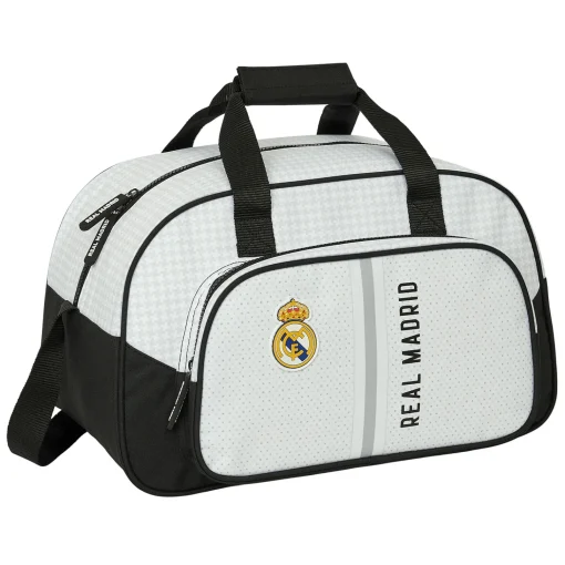 SAFTA S.A. Taschen & Reisegepäck|Zurück Zur Schule|Real Madrid Sporttasche Weiß/Schwarz