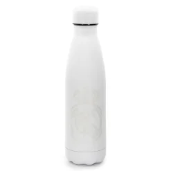 CyP Brands Evolution S.L. Zum Trinken|Real Madrid Stahlflasche mit Gummiüberzug 500ml Weiß
