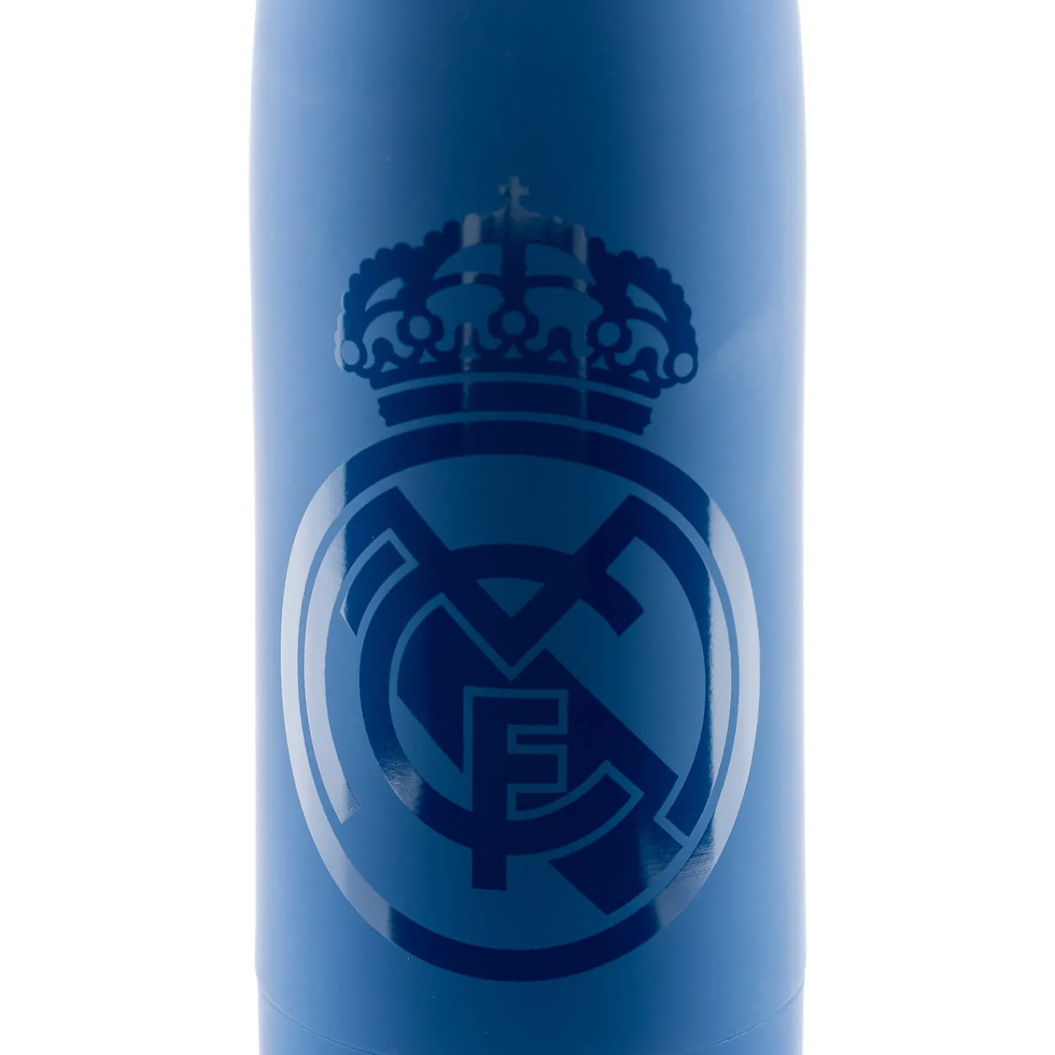 CyP Brands Evolution S.L. Zum Trinken|Real Madrid Stahlflasche mit Gummiüberzug 500ml Blau