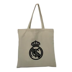 Project Rogers & JLK, S.L. Taschen & Reisegepäck|Tasche|Real Madrid Stofftasche Beige