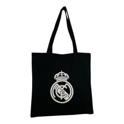Project Rogers & JLK, S.L. Taschen & Reisegepäck|Tasche|Real Madrid Stofftasche Schwarz