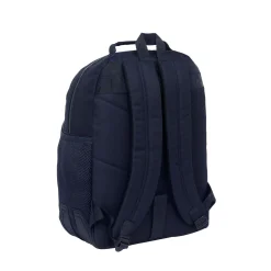 SAFTA S.A. Taschen & Reisegepäck|Tasche|Real Madrid verstärkter Rucksack mit zwei Fächern Marineblau