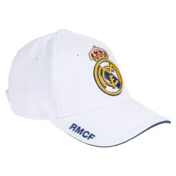 Damen Project & Rogers Caps|Hüte|Real Madrid Wappen Cap - Weiß