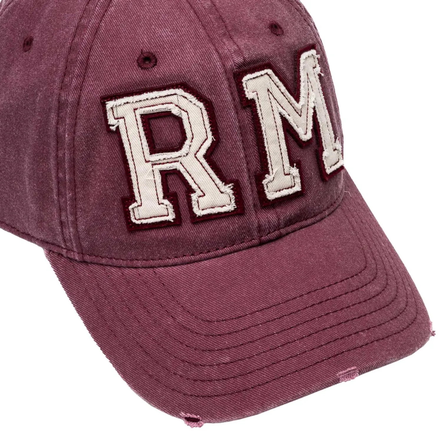 Damen Project Rogers & JLK, S.L. Caps|Hüte|RM Worn Out Cap Burgunderrot