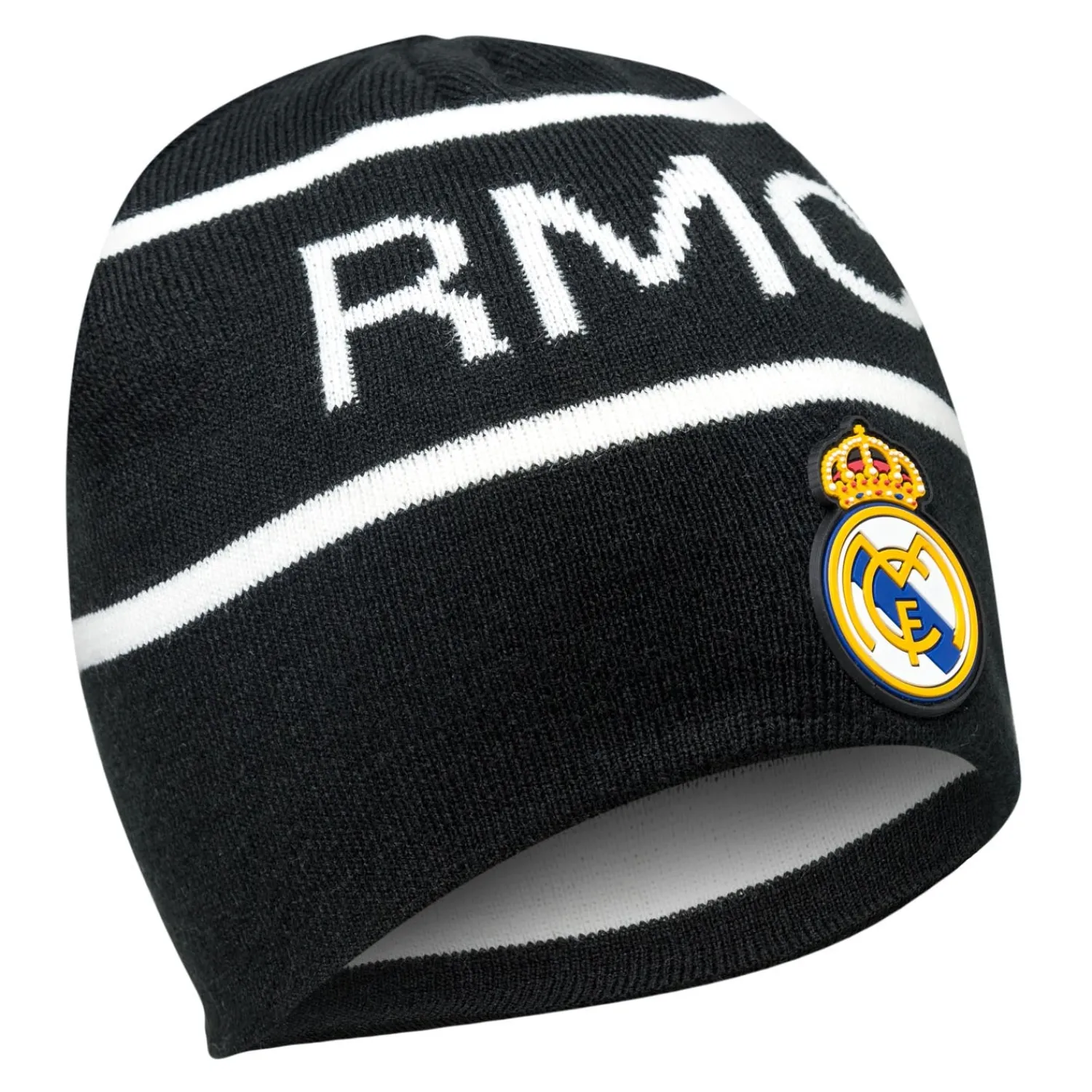 Damen Project Rogers & JLK, S.L. Hüte|RMCF Wendbare Beanie Schwarz/Weiß