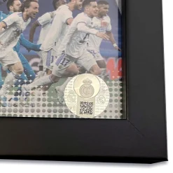 Pursuit 3 Zurück Zur Schule|Memorabilia|Santiago Bernabéu Stadion Tornetz CL 21/22 Eingerahmt