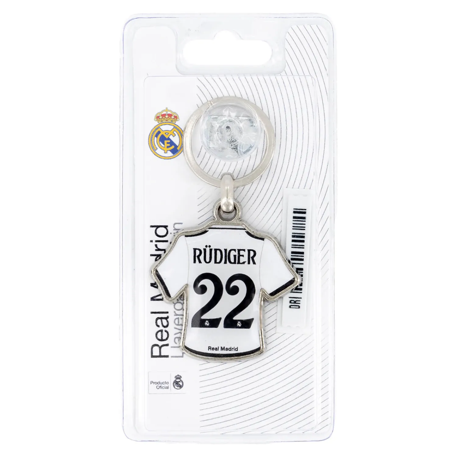 Promoestrategia, S.L. Schlüsselanhänger|Schlüsselanhänger Rüdiger Trikot Real Madrid