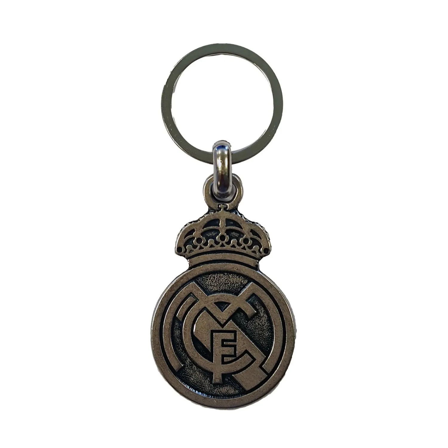 Project & Rogers Schlüsselanhänger|Silberner Real Madrid Schlüsselanhänger Mit Wappen