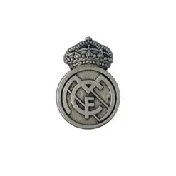 Project & Rogers Schlüsselanhänger|Silberner Real Madrid Pin Wappen
