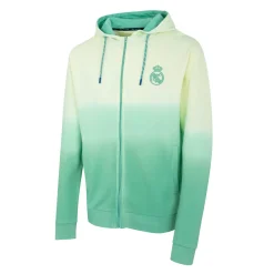 Herren Foundry Sweatshirts|Sonnenuntergang Festival Mens Dip Dye Zip Hoodie weiß