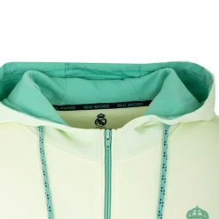 Herren Foundry Sweatshirts|Sonnenuntergang Festival Mens Dip Dye Zip Hoodie weiß