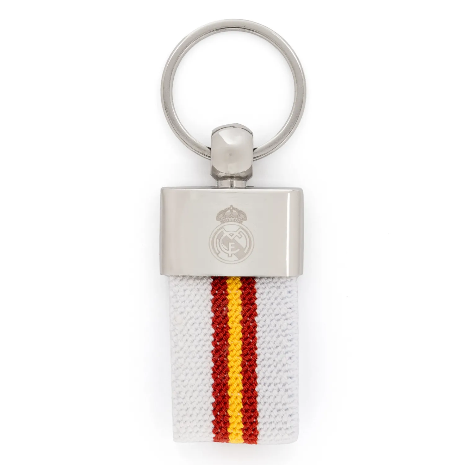 JLK Merchandising, S.L. Schlüsselanhänger|Spanische Flagge Schlüsselanhänger Weiß