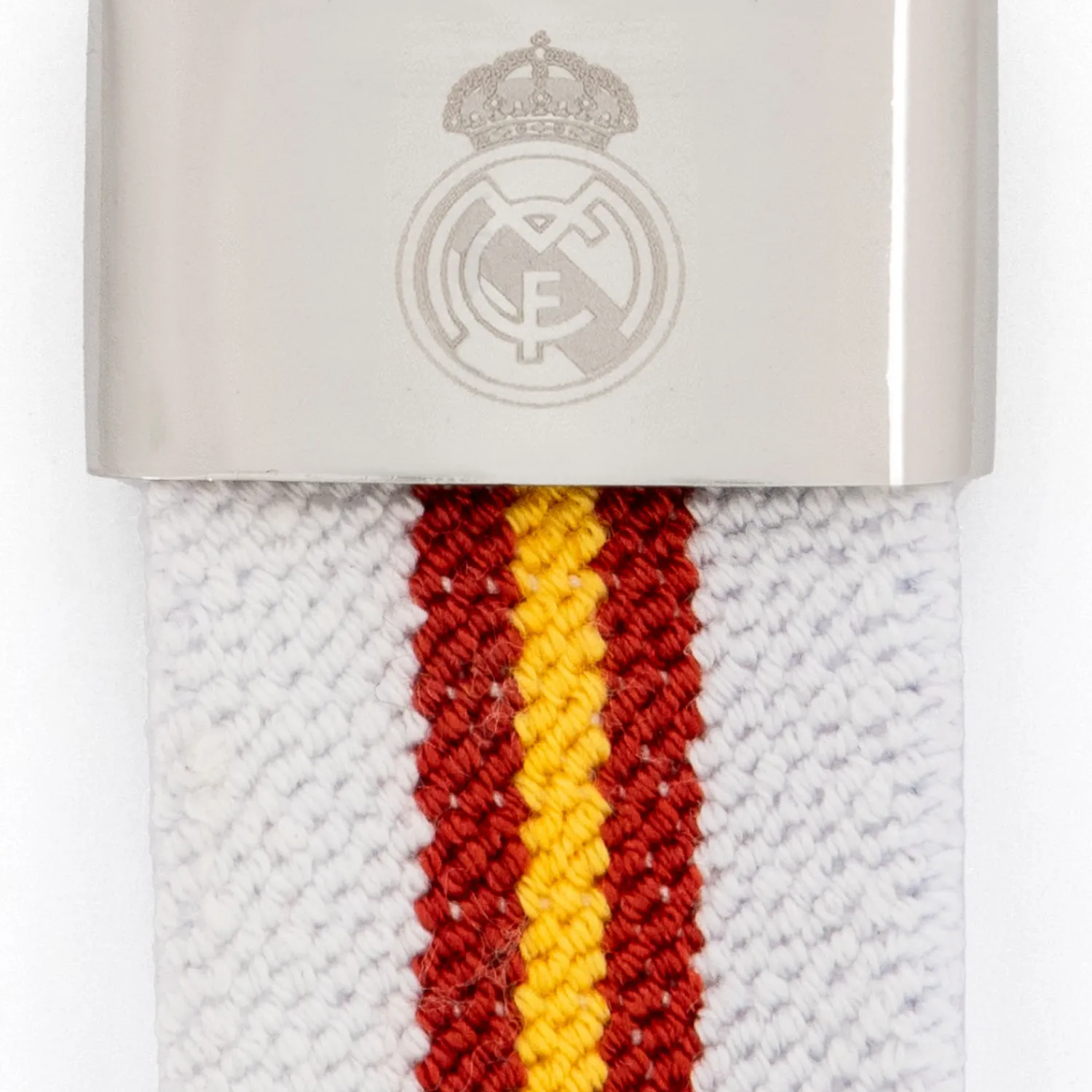 JLK Merchandising, S.L. Schlüsselanhänger|Spanische Flagge Schlüsselanhänger Weiß