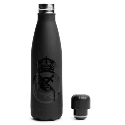 CyP Brands Evolution S.L. Zum Trinken|Stahlflasche 500ml Doppelwandig Rubber Touch Schwarz
