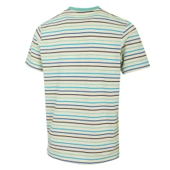 Herren Foundry T-Shirts|Sunset Festival Herren T-Shirt Thread Dyed Broken White