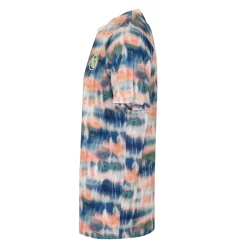 Herren Foundry T-Shirts|Sunset Festival Herren T-Shirt Knotted Dyed Multicolor