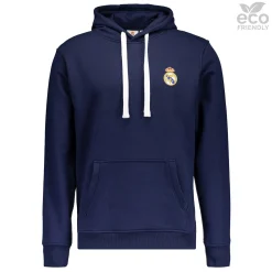 Herren OSDM Sweatshirts|Sweatshirt Hoodie Blau Herren ECO Essentials Real Madrid Mantel Farbe